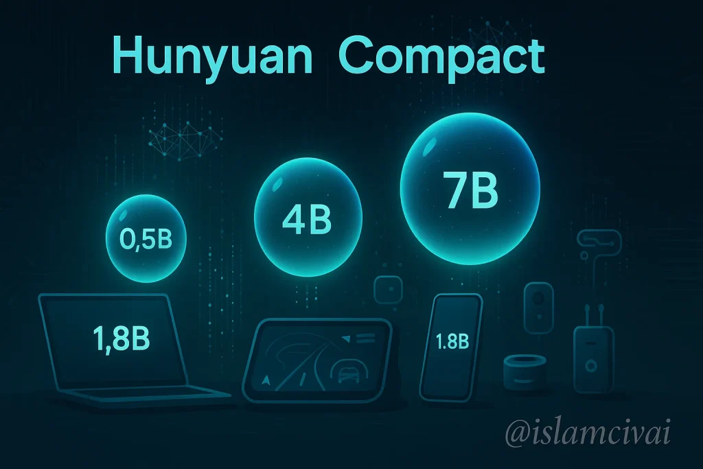 Hunyuan Compact: هوش مصنوعی سبک و سریع برای موبایل، ربات و اپلیکیشن‌های هوشمند (بخش دوم)