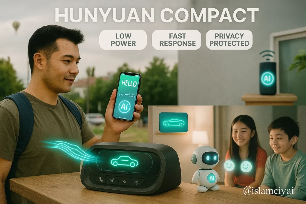 Hunyuan Compact: هوش مصنوعی سبک و سریع برای موبایل، ربات و اپلیکیشن‌های هوشمند (بخش اول)
