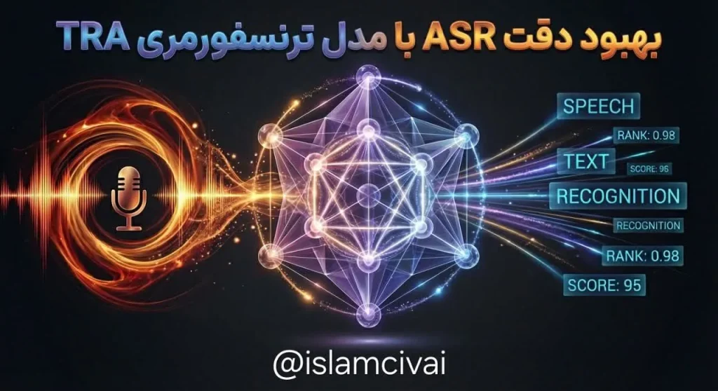 بهبود دقت ASR با مدل ترنسفورمری TRA؛ نسل جدید بازنویسی و امتیازدهی مجدد N-best